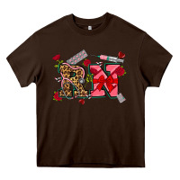 Chocolate Brown valentines day rn Heavy Core Tee - NancyCooperArtShop