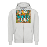 Dove Grey Western Rodeo Dad Tumbler Zipper Hoodie - BundleAndBundleShop