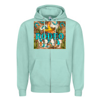 Seafoam Western Rodeo Dad Tumbler Zipper Hoodie - BundleAndBundleShop