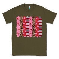 Army Green valentine's day brushstrokes Classic Tee - RanaPortraitStore