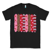 Black valentine's day brushstrokes Classic Tee - RanaPortraitStore