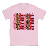 Bubblegum Pink valentine's day brushstrokes Classic Tee - RanaPortraitStore