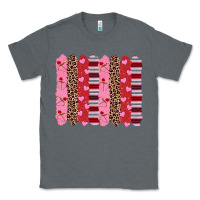 Charcoal Heather valentine's day brushstrokes Classic Tee - RanaPortraitStore