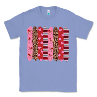 Colony Blue valentine's day brushstrokes Classic Tee - RanaPortraitStore