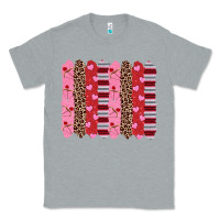 Heather Grey valentine's day brushstrokes Classic Tee - RanaPortraitStore