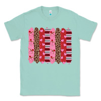 Seafoam valentine's day brushstrokes Classic Tee - RanaPortraitStore