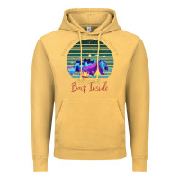 Vintage Mustard camping The Best Outdoor Activity Is Going Back Inside Vintage Hoodie - Bettercallsaul