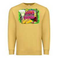 Antique Gold Lets Fiesta Premium Sweatshirt - CowhideDigitalArt