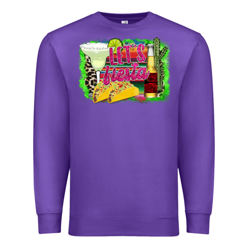 Lets Fiesta Premium Sweatshirt by CowhideDigitalArt | Teevron