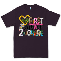 Plum my first day of 2nd grade Premium Tee - NancyCooperArtShop
