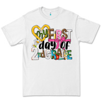 White my first day of 2nd grade Premium Tee - NancyCooperArtShop