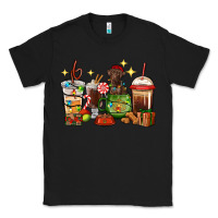 Black Christmas coffee cups with Labrador Classic Tee - RanaPortraitStore