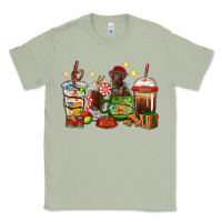 Matcha Christmas coffee cups with Labrador Classic Tee - RanaPortraitStore