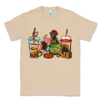 Mushroom Christmas coffee cups with Labrador Classic Tee - RanaPortraitStore