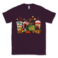 Plum Christmas coffee cups with Labrador Classic Tee - RanaPortraitStore