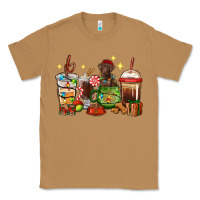 Toasted Coconut Christmas coffee cups with Labrador Classic Tee - RanaPortraitStore