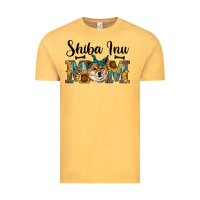 Vintage Mustard western shiba inu mom Vintage Tee - RanaPortraitStore