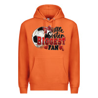 Carrot little sister biggest fan soccer Premium Hoodie - FaDigitalArtStudio