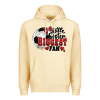 Pina Colada little sister biggest fan soccer Premium Hoodie - FaDigitalArtStudio