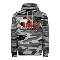 Slate Camo little sister biggest fan soccer Premium Hoodie - FaDigitalArtStudio