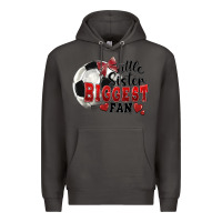 Smoke little sister biggest fan soccer Premium Hoodie - FaDigitalArtStudio