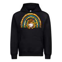 Black western bee gnomes sunflowers beehive honeycomb leopard turquoise sera Urban Hoodie - Artiststas