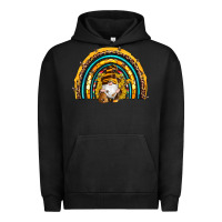 Pigment Black western bee gnomes sunflowers beehive honeycomb leopard turquoise sera Urban Hoodie - Artiststas