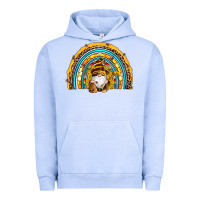 Pigment Grape Ice western bee gnomes sunflowers beehive honeycomb leopard turquoise sera Urban Hoodie - Artiststas