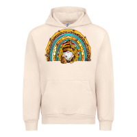 Sandshell western bee gnomes sunflowers beehive honeycomb leopard turquoise sera Urban Hoodie - Artiststas