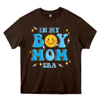 Chocolate Brown in my boy mom era Heavy Core Tee - MaliasSmallBusiness