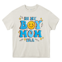 Cream in my boy mom era Heavy Core Tee - MaliasSmallBusiness