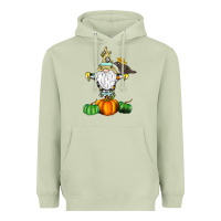 Matcha Scracrow Heavyweight Hoodie - CowhideDigitalArt