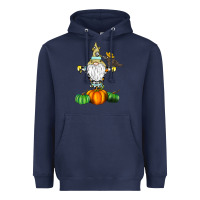 Navy Scracrow Heavyweight Hoodie - CowhideDigitalArt