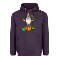 Plum Scracrow Heavyweight Hoodie - CowhideDigitalArt