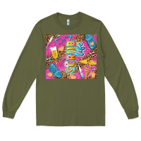 Army Green scrub life tumbler tbs Long Sleeve Tee - TumblerDesignByShophia