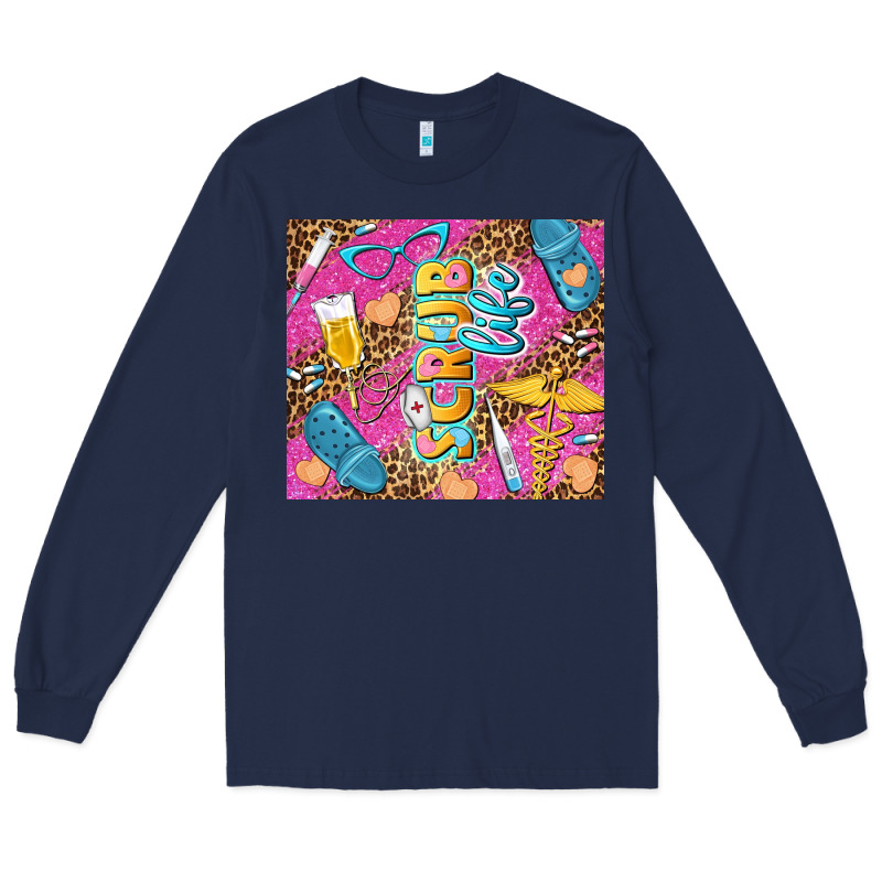 Scrub Life Tumbler Tbs Long Sleeve Tee by TumblerDesignByShophia | Teevron
