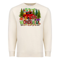 Sandshell it's The Most Wonderful Time of the year Premium Sweatshirt - CowhideDigitalArt
