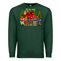 Sports Green it's The Most Wonderful Time of the year Premium Sweatshirt - CowhideDigitalArt