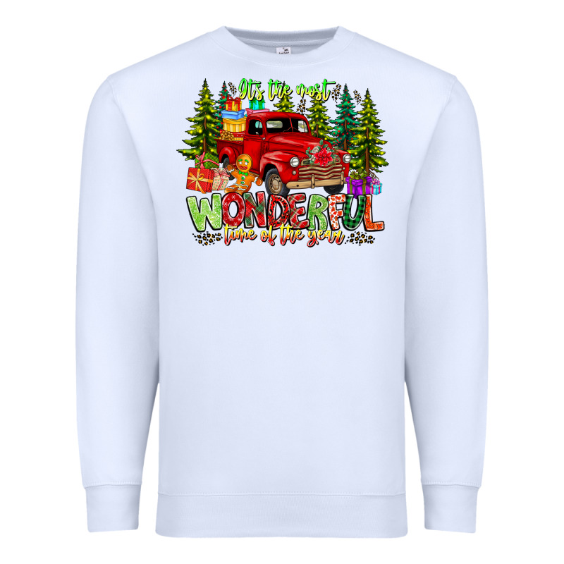 It's The Most Wonderful Time Of The Year Premium Sweatshirt by CowhideDigitalArt | Teevron