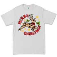 Dove Grey merry christmas deer Premium Tee - MaliasSmallBusiness