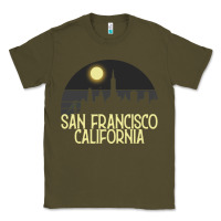 Army Green San Francisco California Classic Tee - Bettercallsaul