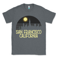 Charcoal Heather San Francisco California Classic Tee - Bettercallsaul