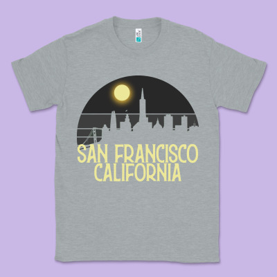 San Francisco California Classic Tee Designed By Bettercallsaul