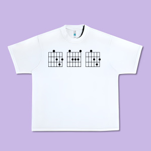 Guitar Chord Dad Urban Heavy Tee Designed By Bettercallsaul