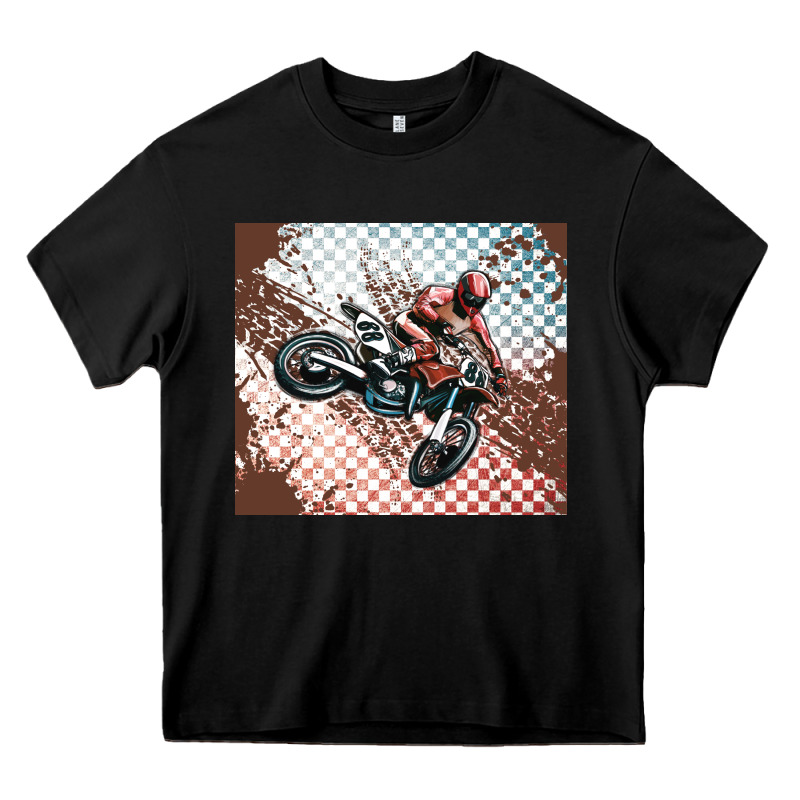 Born To Ride Dirty Bikes Heavy Core Tee by MaliasSmallBusiness | Teevron