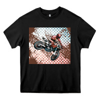 Black born to ride dirty bikes Heavy Core Tee - MaliasSmallBusiness