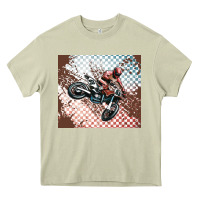 Mossy born to ride dirty bikes Heavy Core Tee - MaliasSmallBusiness