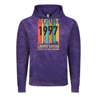 Cloud Purple August 1997 23 Years Old 23rd Birthday Vintage Hoodie - Bettercallsaul