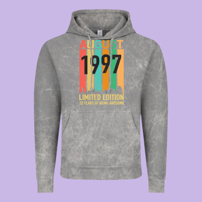 August 1997 23 Years Old 23rd Birthday Vintage Hoodie Designed By Bettercallsaul