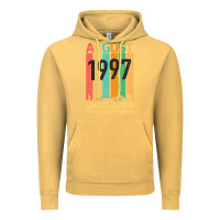 Vintage Mustard August 1997 23 Years Old 23rd Birthday Vintage Hoodie - Bettercallsaul